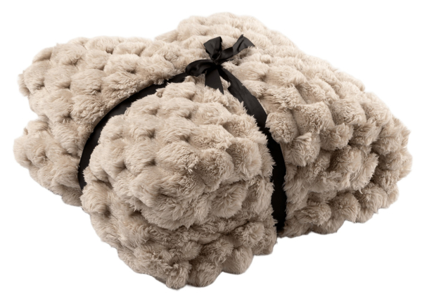 Dutch Decor Plaid 'Vivian' 150 x 200 cm Pumice Stone - Beige